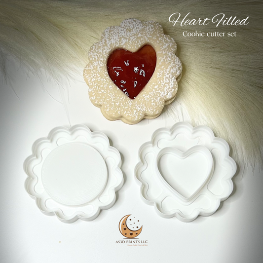 Heart Filled Set cutter