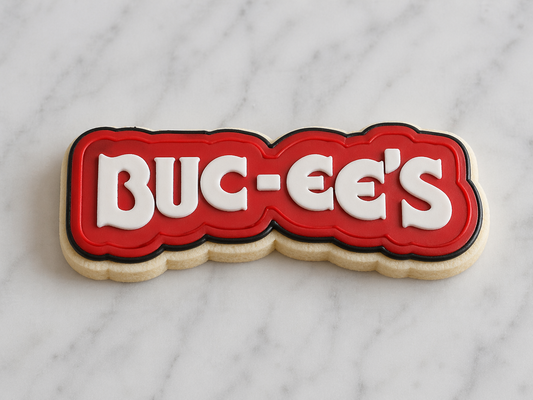 BUC-EES LOGO cookie cutter with stamp