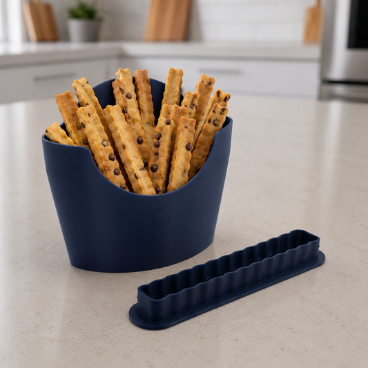 Cookie Fries Holder & cutter set