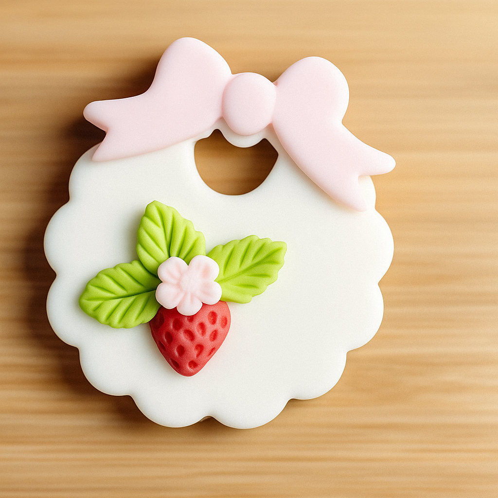 Baby Bib cutter fondant