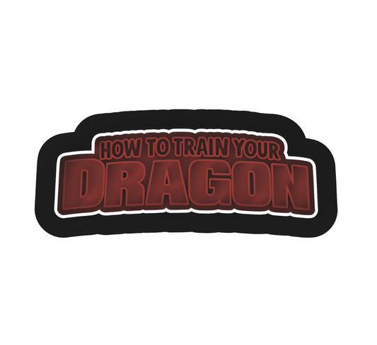 Dragons logo  cookie cutter with stamp