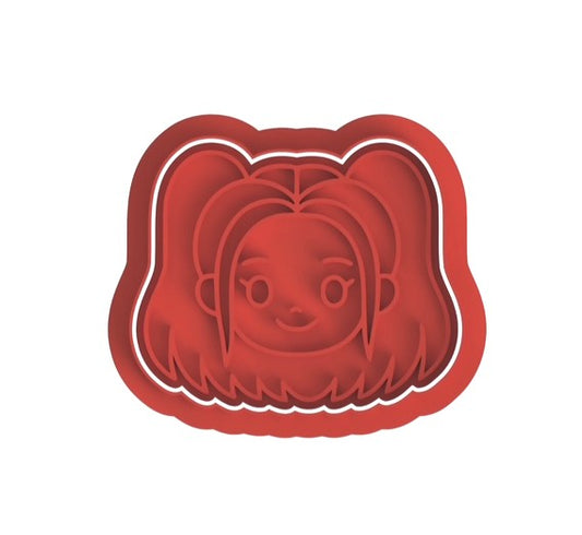 K-POP DEMON HUNTER #5 cookie cutter with stamp