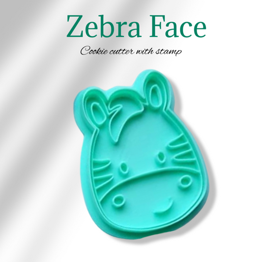 Zebra Face cookie cutter