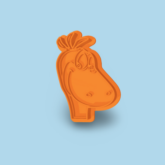 Flintstones cookie cutters with stamp
