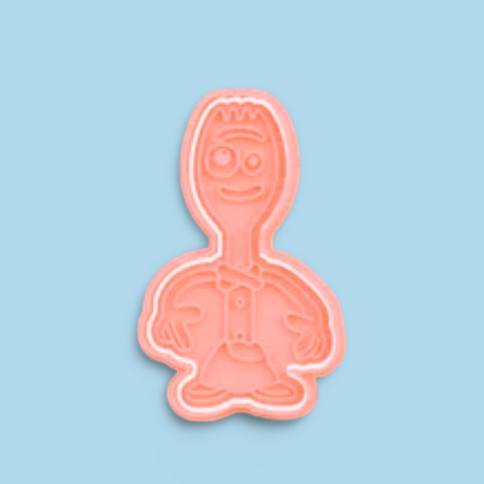 Toy Story  cookie cutter with stamp