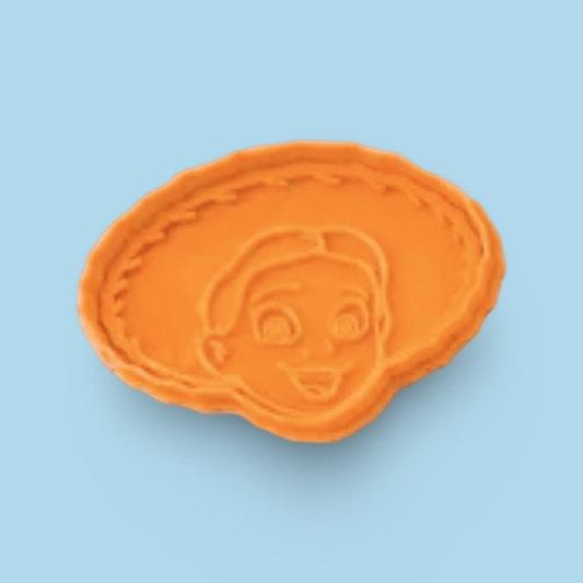 Toy Story  cookie cutter with stamp