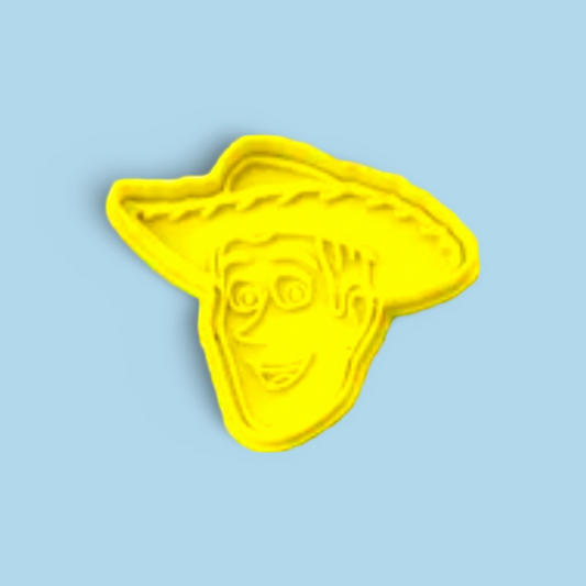 Toy Story  cookie cutter with stamp