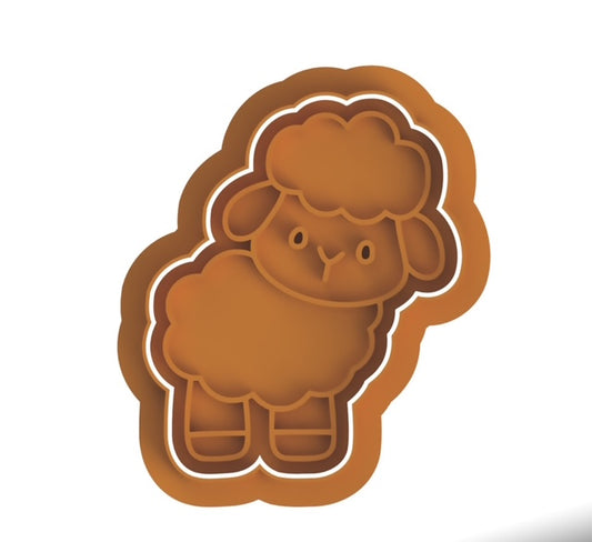 Sheep cutter with stamp