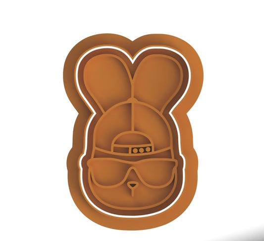 Bunny Boys  cutter with stamp