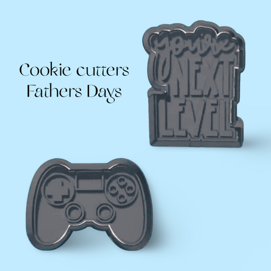 You next Level Set 2 cookie cutter with stamp