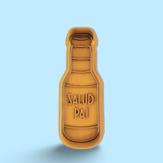 Salud Pai cookie cutter with stamp
