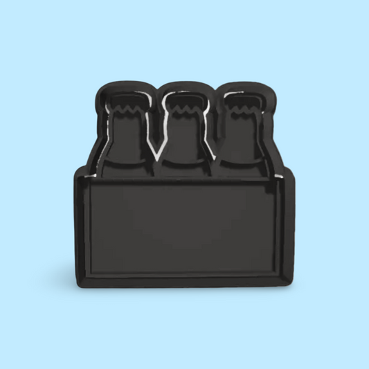 BEER plaquet cookie cutter with stamp