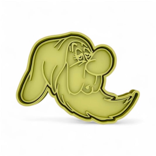Dwarfs #4-Snow white cookie cutter with stamp