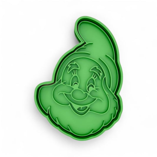Dwarfs #1 -Snow white cookie cutter with stamp
