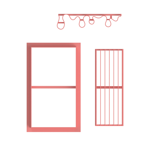 Frame Modular design 2 cookie cutter