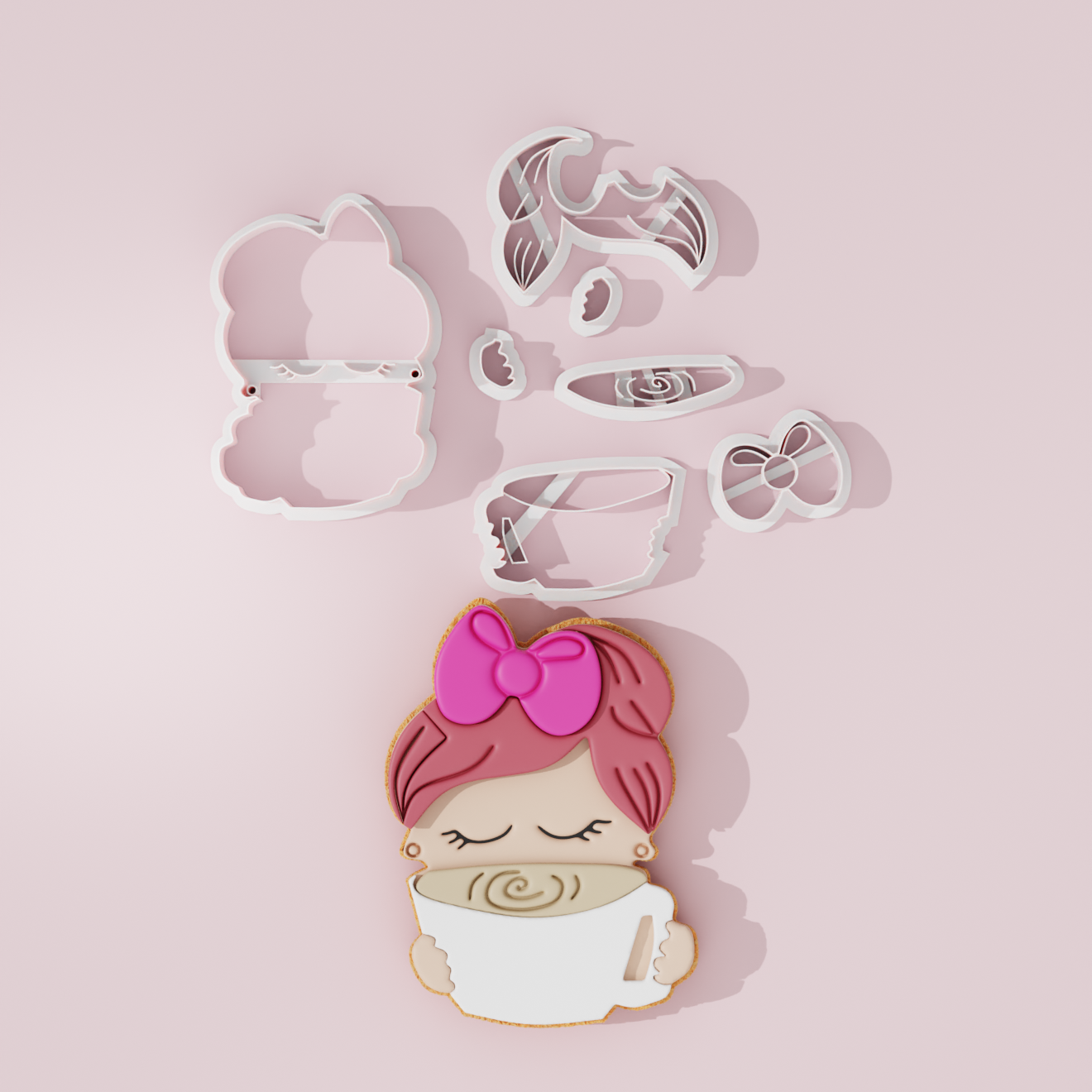 Mother Days  cutter fondant