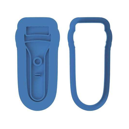 Barber Clippers Cookie Cutters with Debosser
