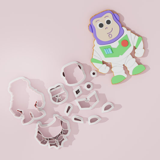 Toy Story - Buzz  cutter fondant