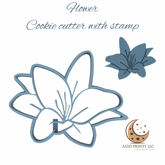 Flower cookie cutter