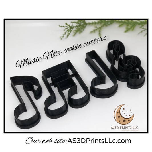 Music Note  Set cookie cutter