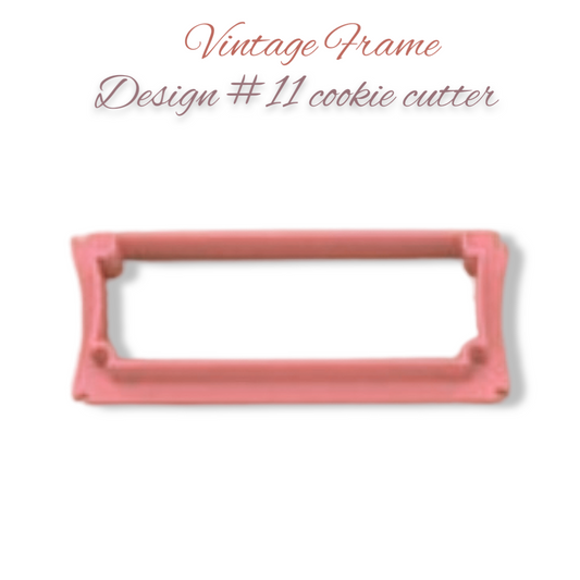 Vintage Frame Design #11 cookie cutter