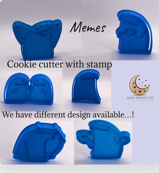 MEMES cookie cutters
