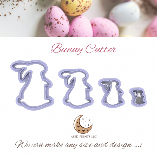 Bunny cookie cutter