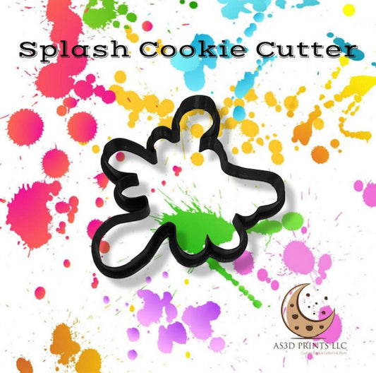 Splash cookie cutter