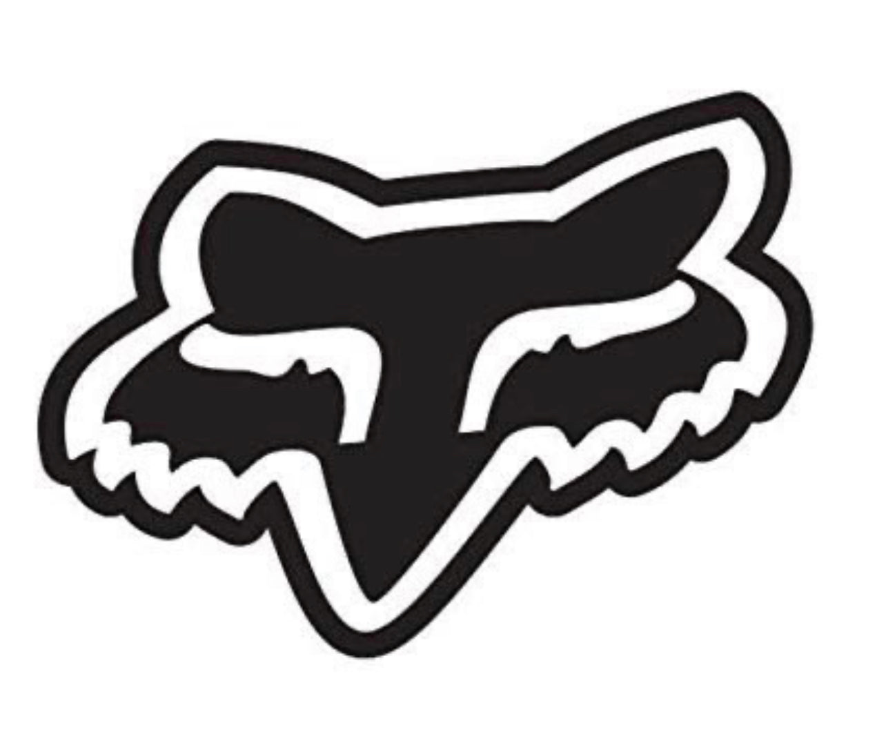 FOX  cookie cutter with stamp