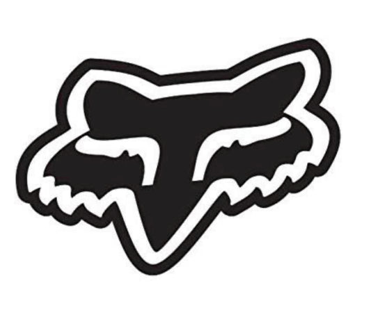 FOX  cookie cutter with stamp